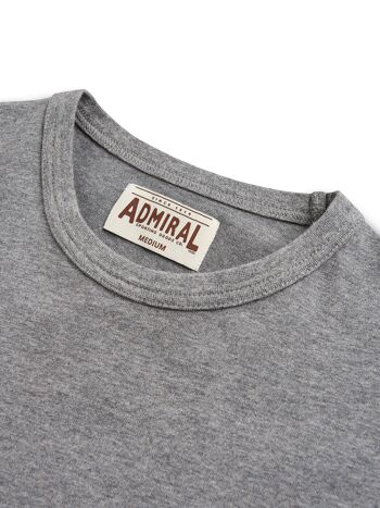 T-Shirt Aylestone ML - Condor Gris Chiné 3