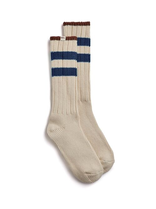 Frog Island Sock - Hawk Navy/ Ecru