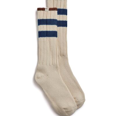 Chaussettes Frog Island - Hawk Navy/ Ecru