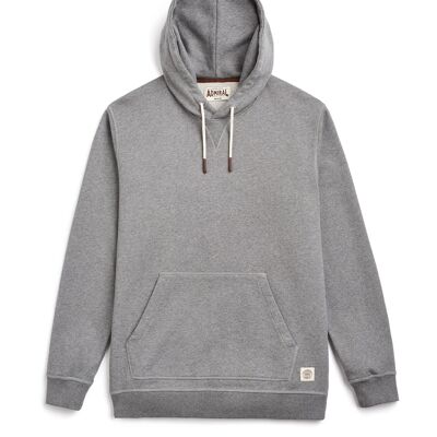 Sweat à Capuche Braunstone - Condor Gris Chiné