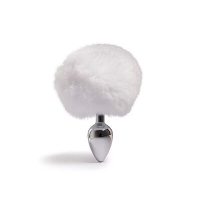 Plug Anal Queue de Lapin Nuage Blanc