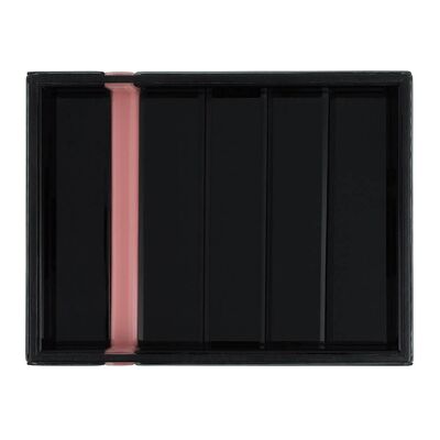 High Shine Stripe Tray - Black