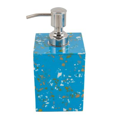 Terrazzo Soap Dispenser - Cobalt