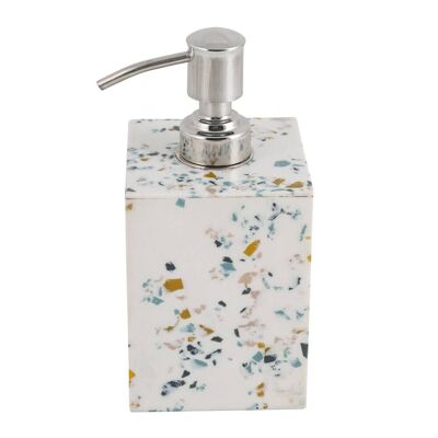 Terrazzo Soap Dispenser - White