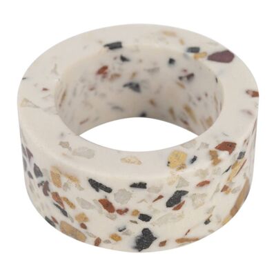 Terrazzo Napkin Ring - Set of 4