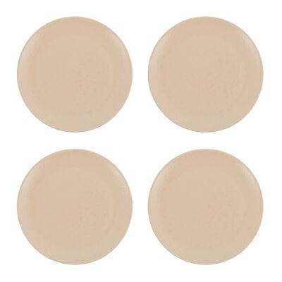 Speckled Dinner Plate - Set of 4 - Taupe