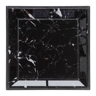 Marble Look Vanity Tray - Black