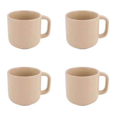 Speckled Mug - Set of 4 - Taupe