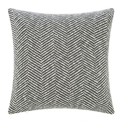 Herringbone Knit Cushion - 45x45cm - Grape Leaf