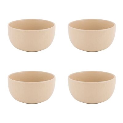 Speckled Bowl - Set of 4 - Taupe