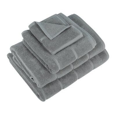 Turkish Pure Cotton Towel - Slate - Bath Sheet