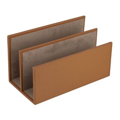 Leather Document Holder - Tan