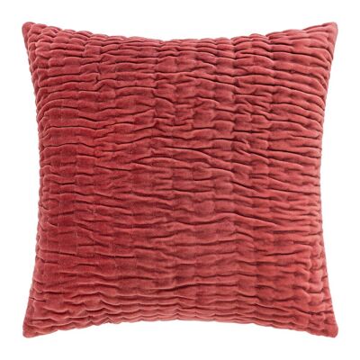 Abstract Quilted Cushion - 45x45cm - Spice