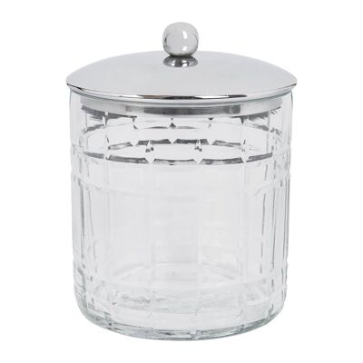 Cut Glass Storage Pot