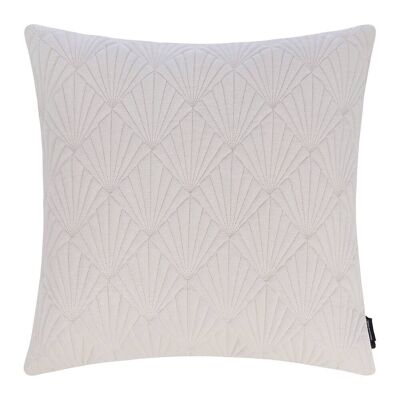 Deco Textured Cushion - 45x45cm - Cream
