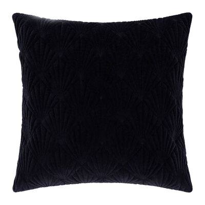Deco Textured Cushion - 45x45cm - Navy