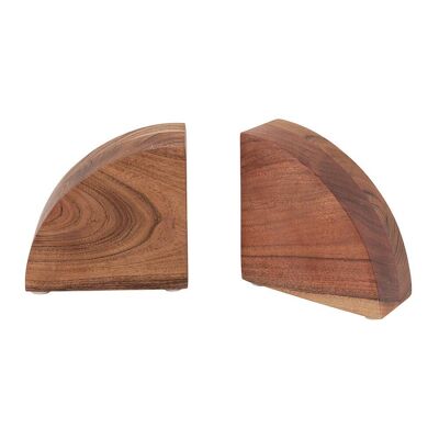 Arch Bookends - Set of 2 - Wood