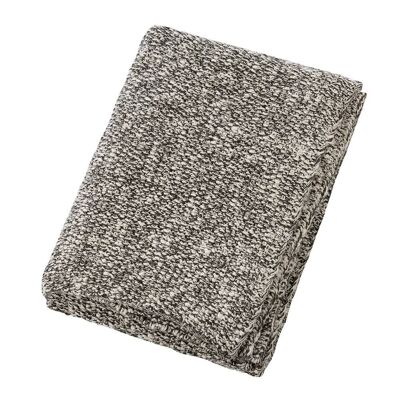 Speckled Textured Throw - 130x170cm - Khaki