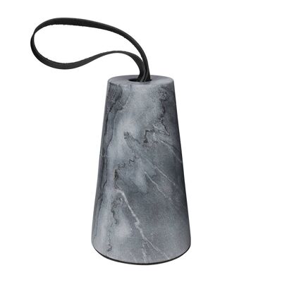 Marble Cone Door Stop - Grey