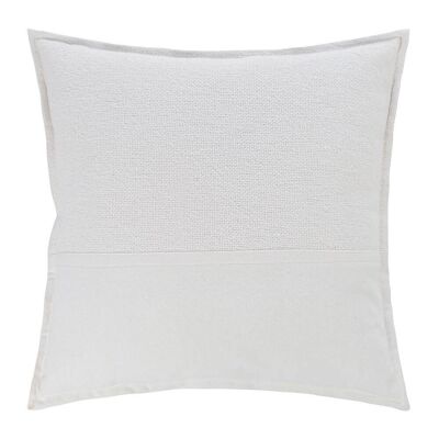 Two-Tone Cushion - 45x45cm - Ivory