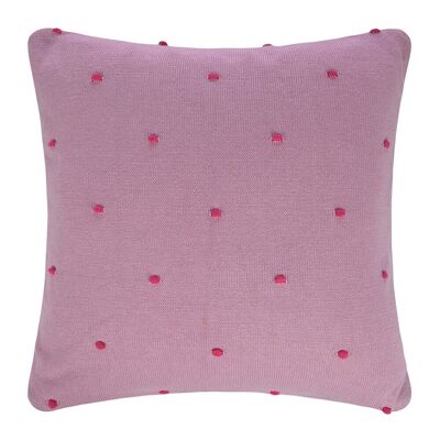 Bubble Dot Cushion - 45x45cm - Pink