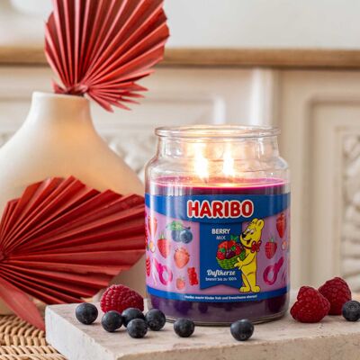 Bougie parfumée Haribo Berry Mix - 510g