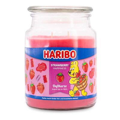 Scented candle Haribo Strawberry Happiness - 510g