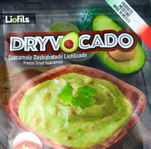 Guacamole Liofilizado 100% mexicano