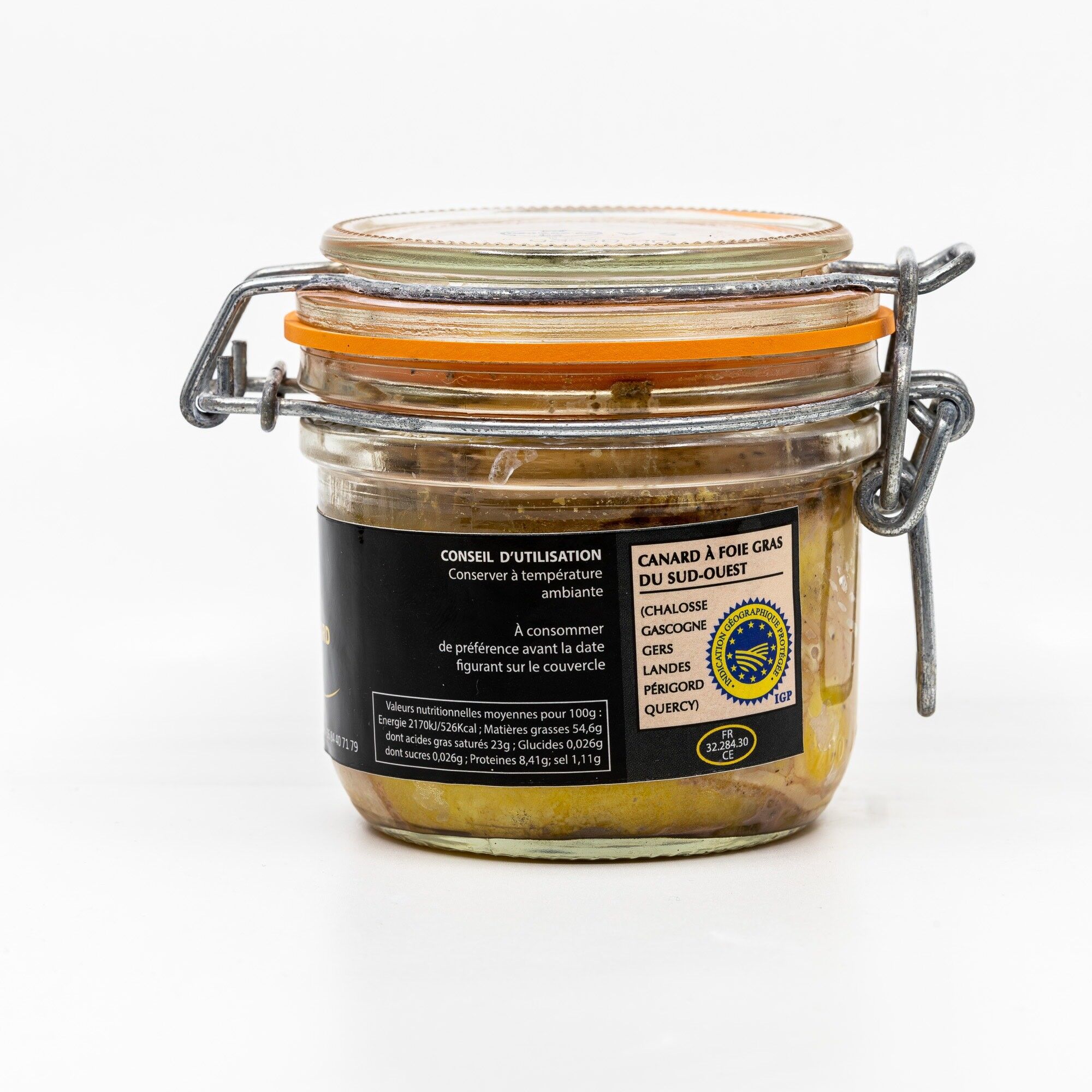 Foie gras de canard entier 180 g  - Médaille de Bronze 2026 Concours général agricole de Paris