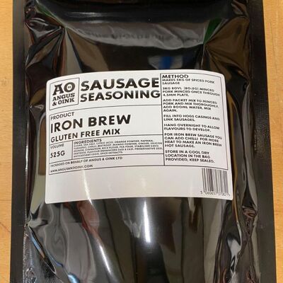 Mélange de saucisses sans gluten Iron Brew