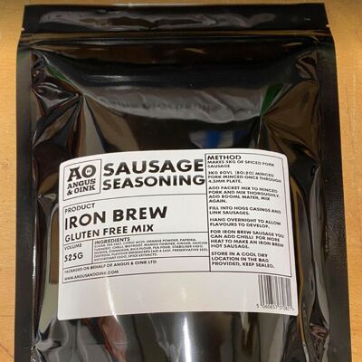 Mezcla de salchichas Iron Brew GF