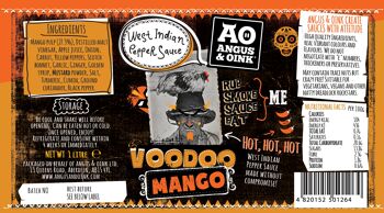 Sauce Piquante Voodoo à la Mangue - 150ml 2