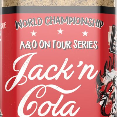 Jack & Cola BBQ Rub - cialda da 1,2 kg
