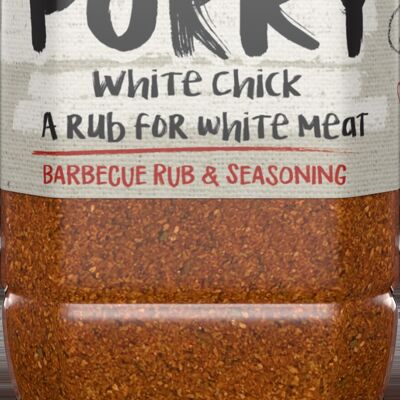 Porky White Poussin BBQ Rub - 1.2Kg Pod