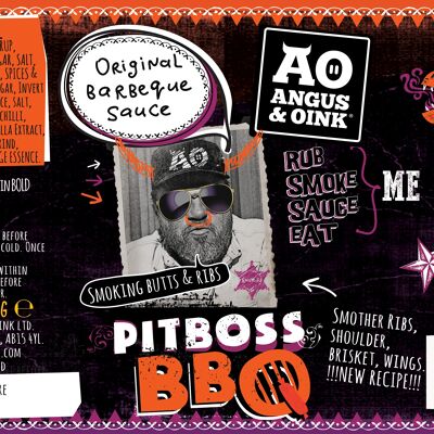 PitBoss Salsa Barbacoa Ahumada - 1 Litro