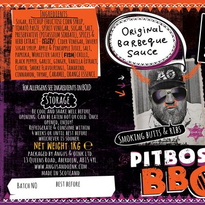 PitBoss Salsa Barbacoa Ahumada - 1 Litro