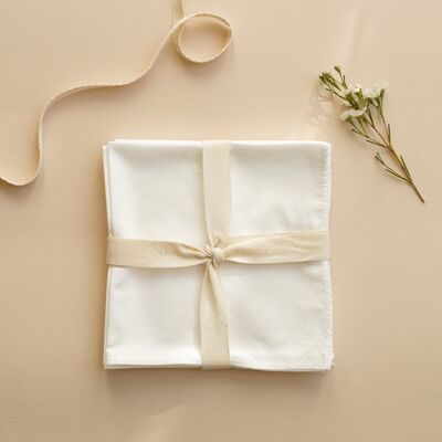 Set of 4 quality handkerchiefs