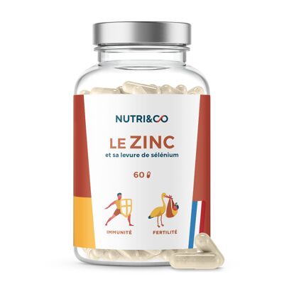 Zinc et Sélénium - Zinc Gluconate et Liposomal - Complément Alimentaire Immunité & Peau