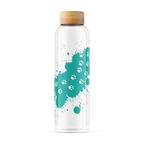 Buy wholesale Glass drinking bottle - “Best friend” 0.6l by BELAMY