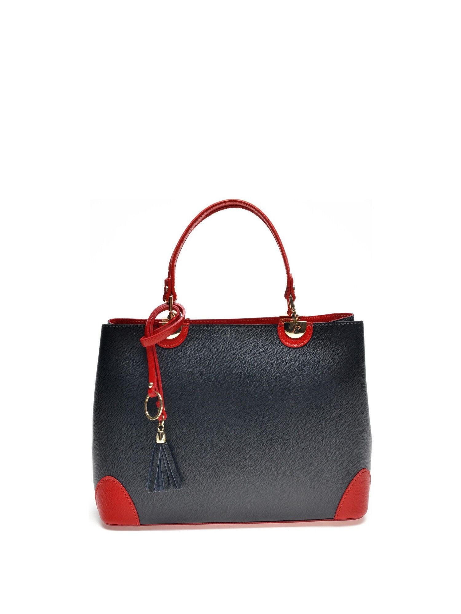 AW22 IR 462_ROSSO NERO_Top Handle Bag