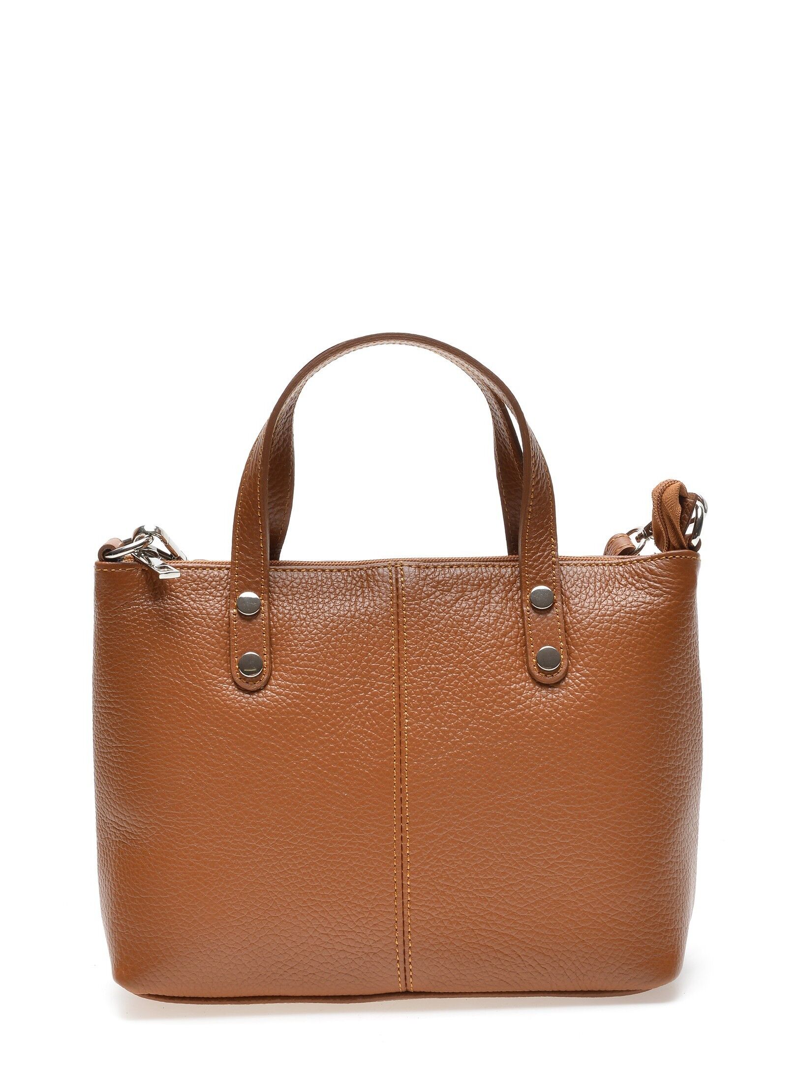 AW22 IR 1734_COGNAC_Borsa con manico superiore