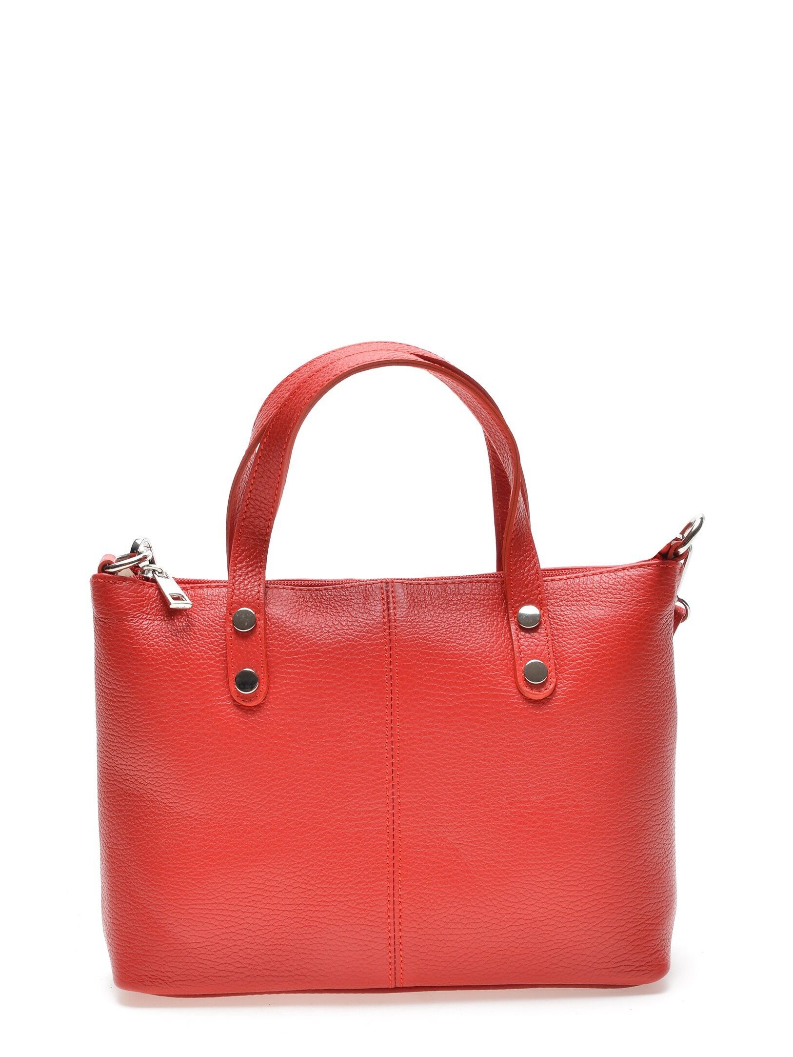 AW22 IR 1734_ROSSO_Borsa con manico superiore