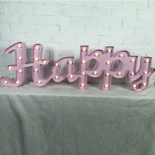 Lampe Circus - Happy - Rose