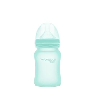 Milk Hero silicone bottle mint green-150ml