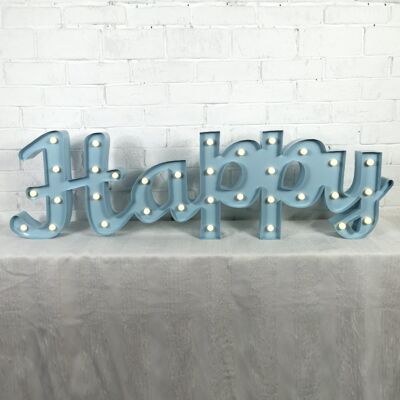 Lampe Circus - Happy - Bleu