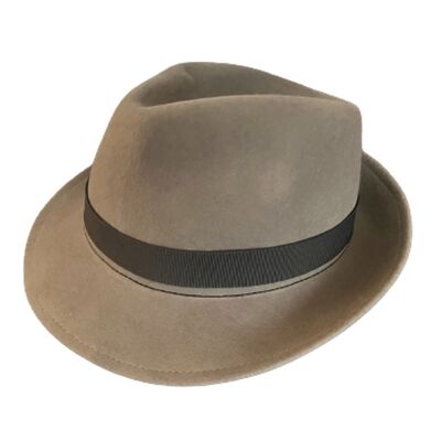 Single Taupe Trilby T