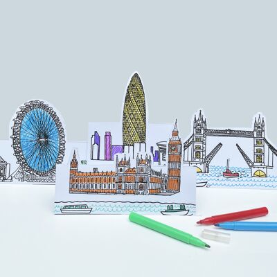 Libro de cartas - Pop Up London