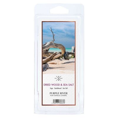 Scented Wax Dried Wood & Sea Salt - 50g