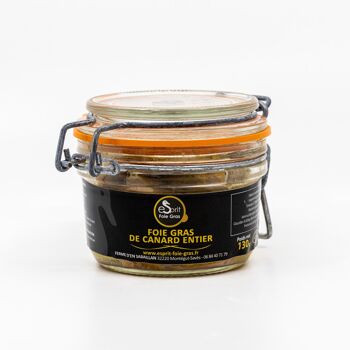 Foie gras de canard entier 130 g - Médaille d'argent 2023 Concours général agricole de Paris 1