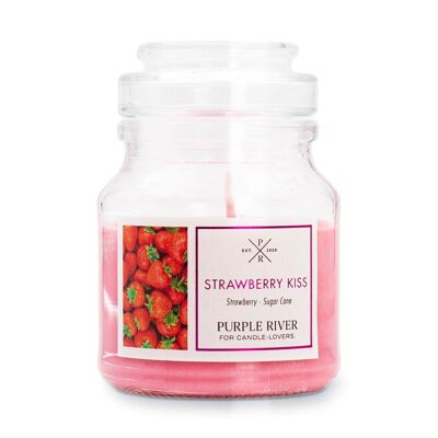 Bougie parfumée Baiser Fraise - 113g